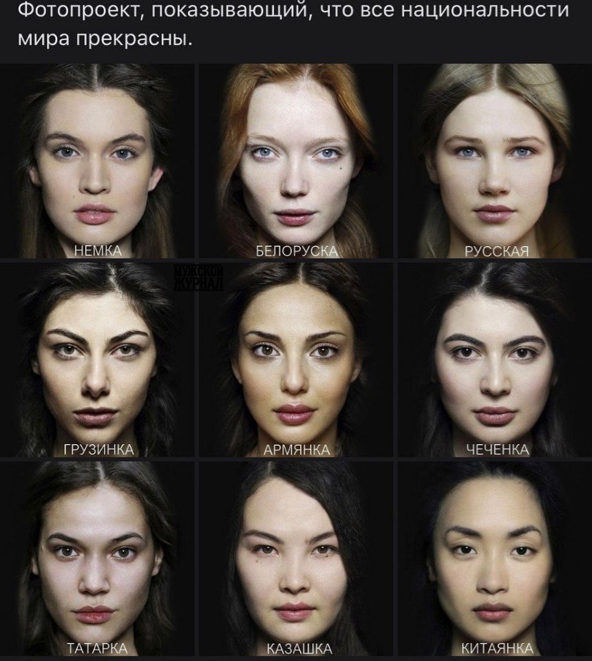 20 фото женщин из разных стран, доказывающих, что красота не имеет расы и национальности