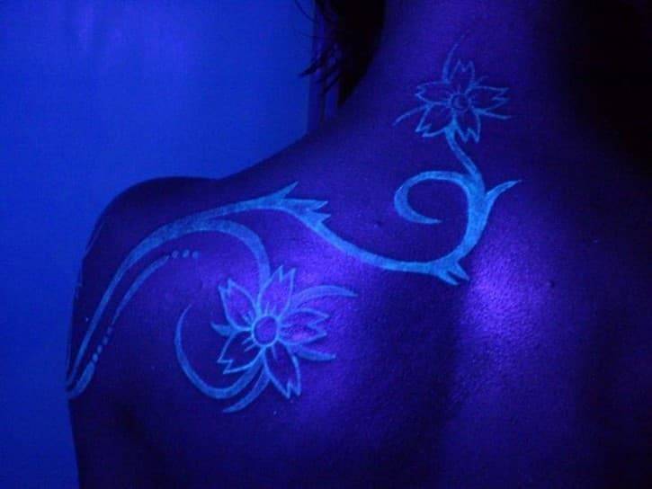 Светящиеся в темноте татуировки- новое достижение в тату-идустрии