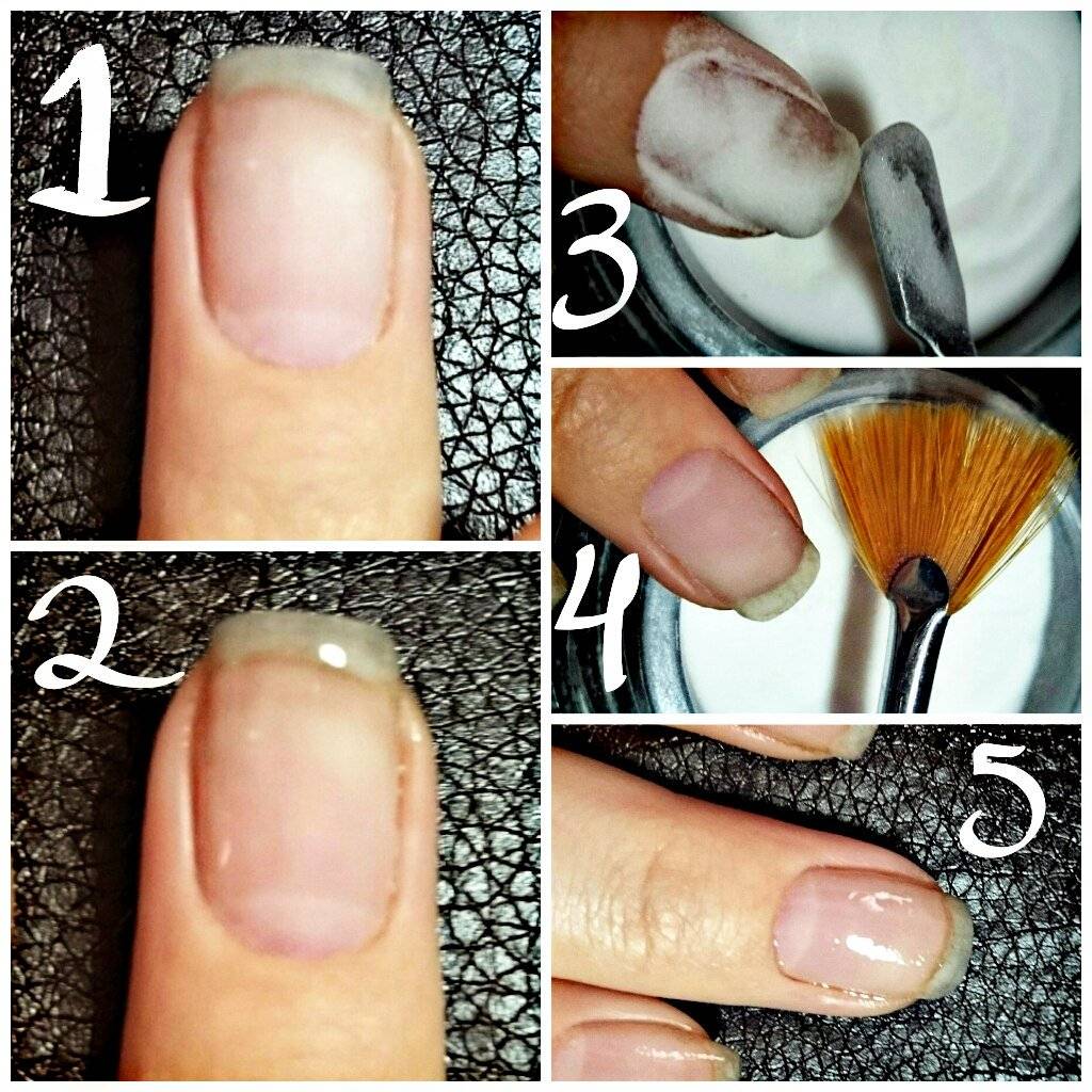 Наращивание ногтей гель-лаком