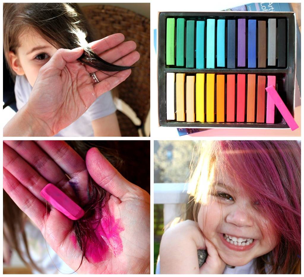 Как сделать краску для волос в домашних условиях для детей