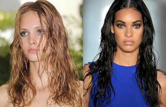 Как сделать эффект мокрых волос самостоятельно?