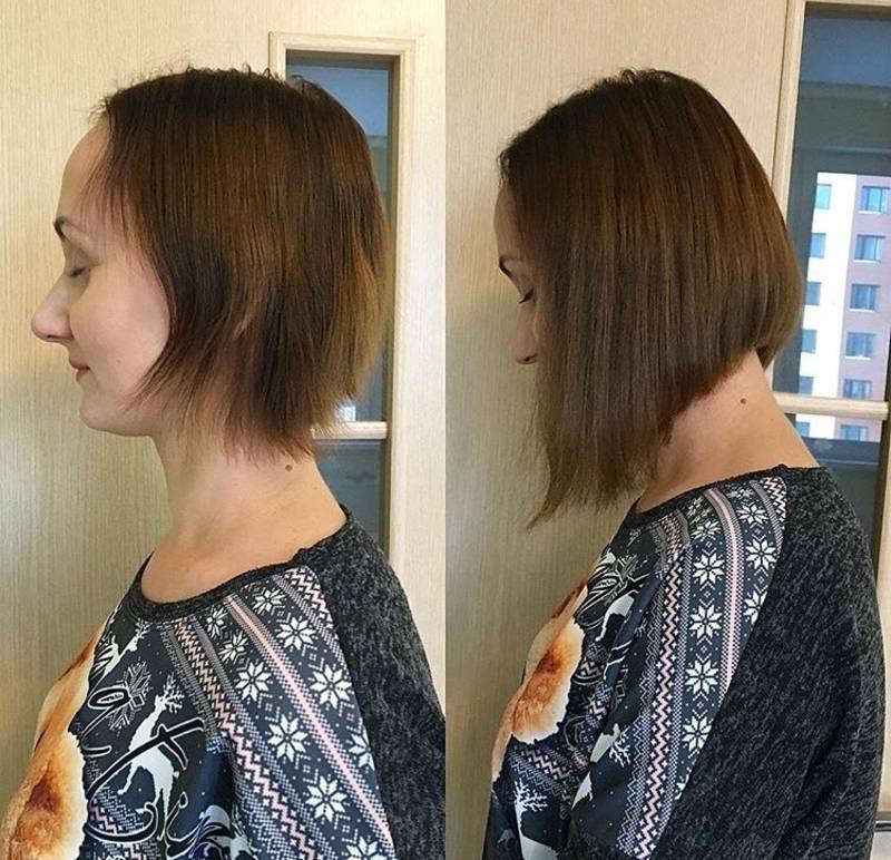Как нарастить волосы на каре без видимого перехода