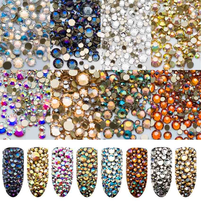 Стразы swarovski для ногтей: способы крепления кристаллов дома и варианты дизайна маникюра