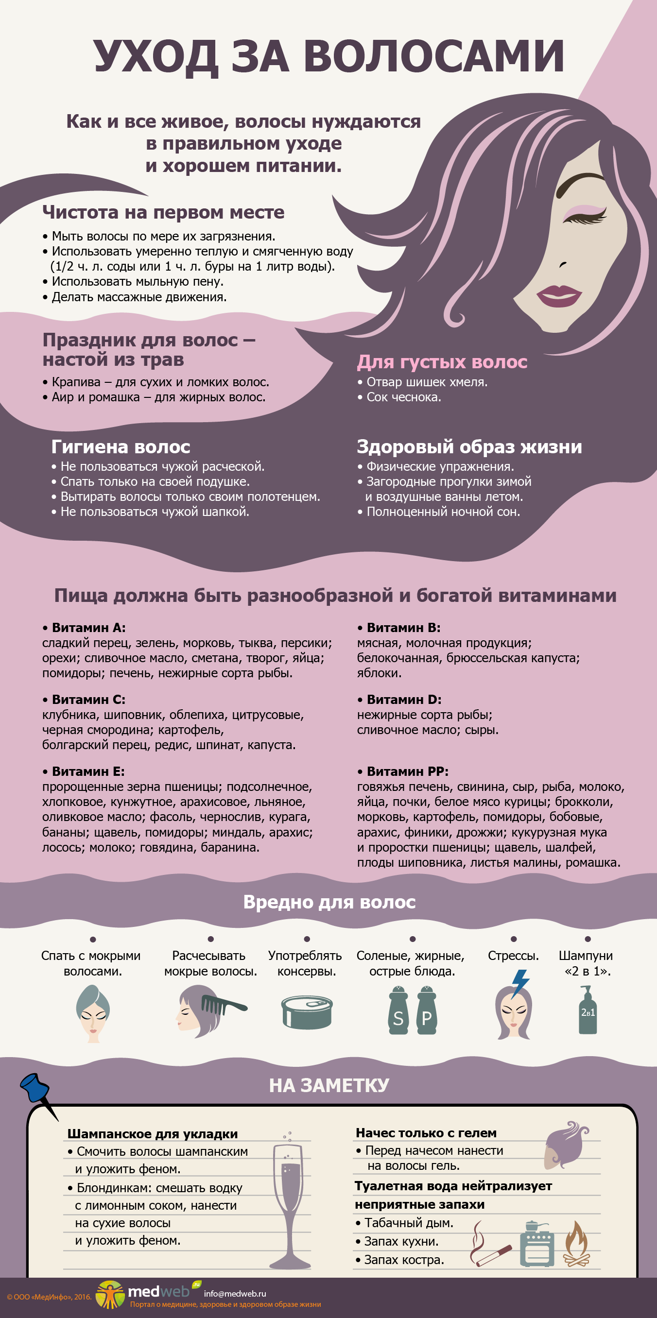 Как правильно ухаживать за волосами?
