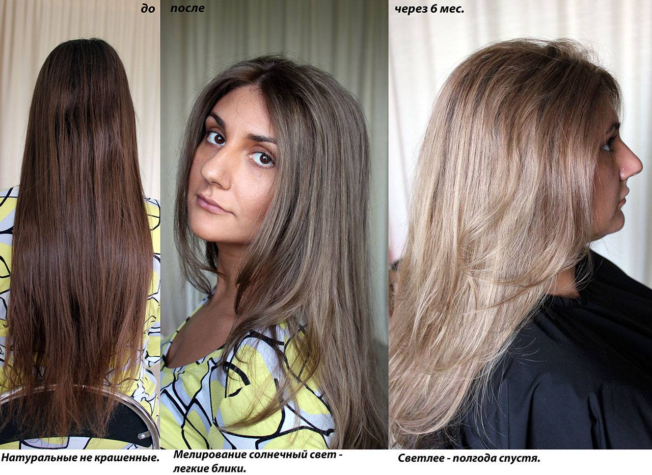 Покраска волос в русый цвет: техника окрашивания, оттенки, фото - luv.ru