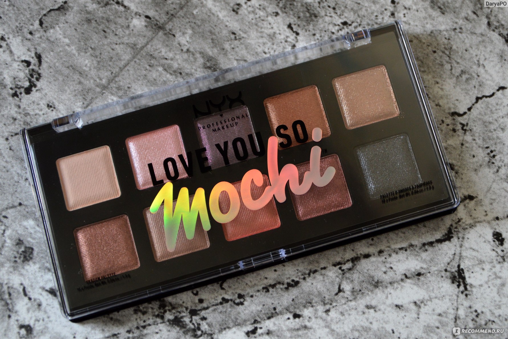 Review: nyx - love you so mochi eyeshadow palette (sleek & chic)