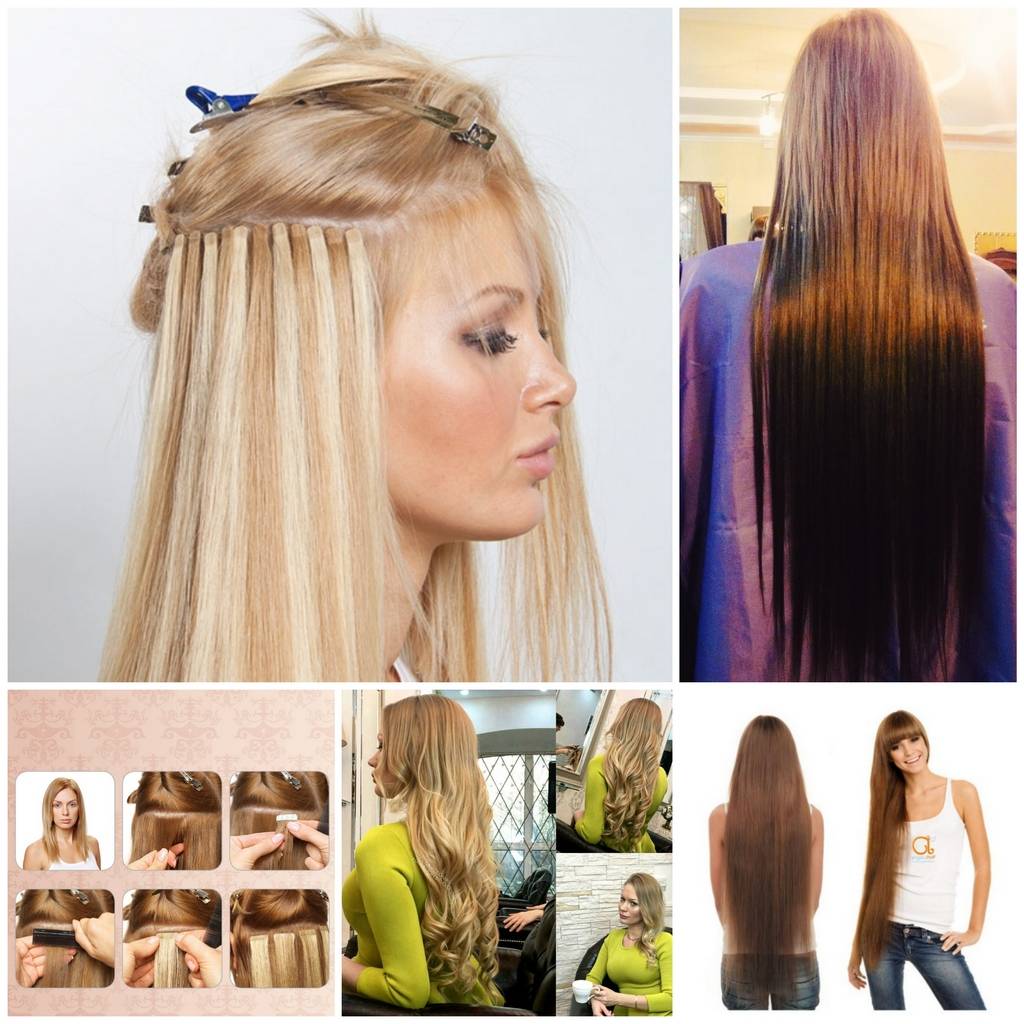 Голливудское наращивание волос: видео, фото до и после
