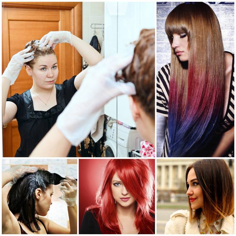 Как покрасить волосы в два этапа