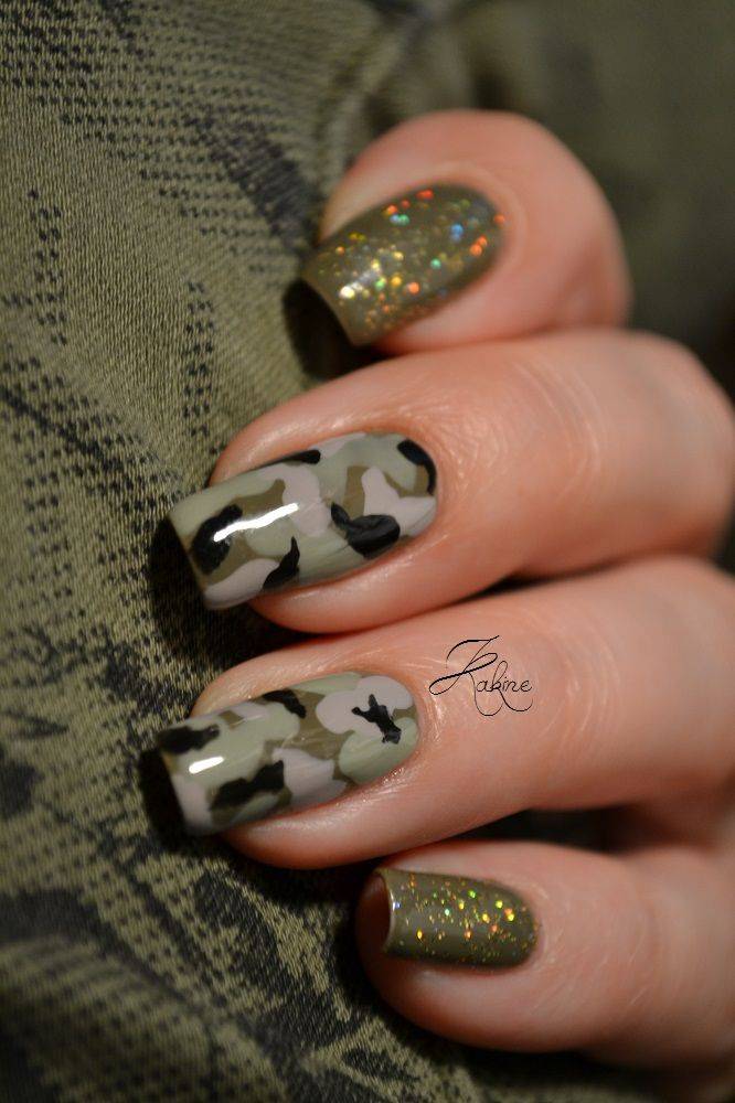 Камуфлирующий гель-лак для ногтей - фото идеи | ledinn.ru