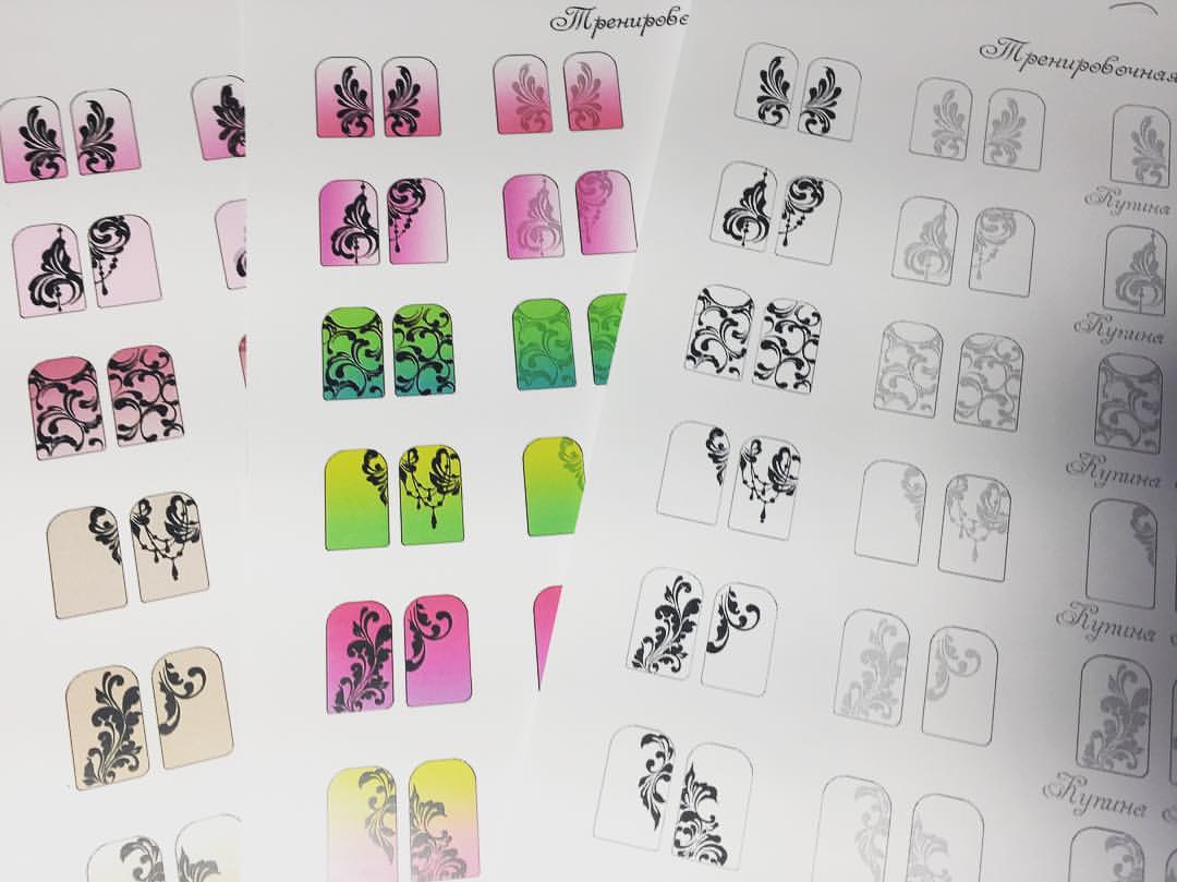 Простые рисунки на ногтях для начинающих пошагово: 40 фото идей