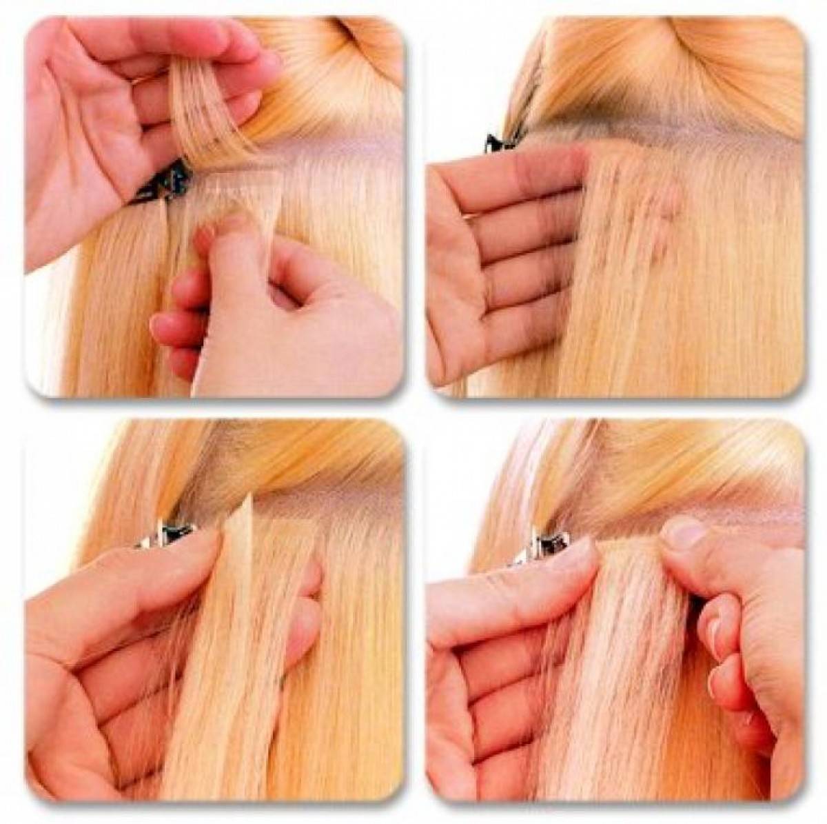 Ленточное наращивание волос — особенности процедуры и последствия