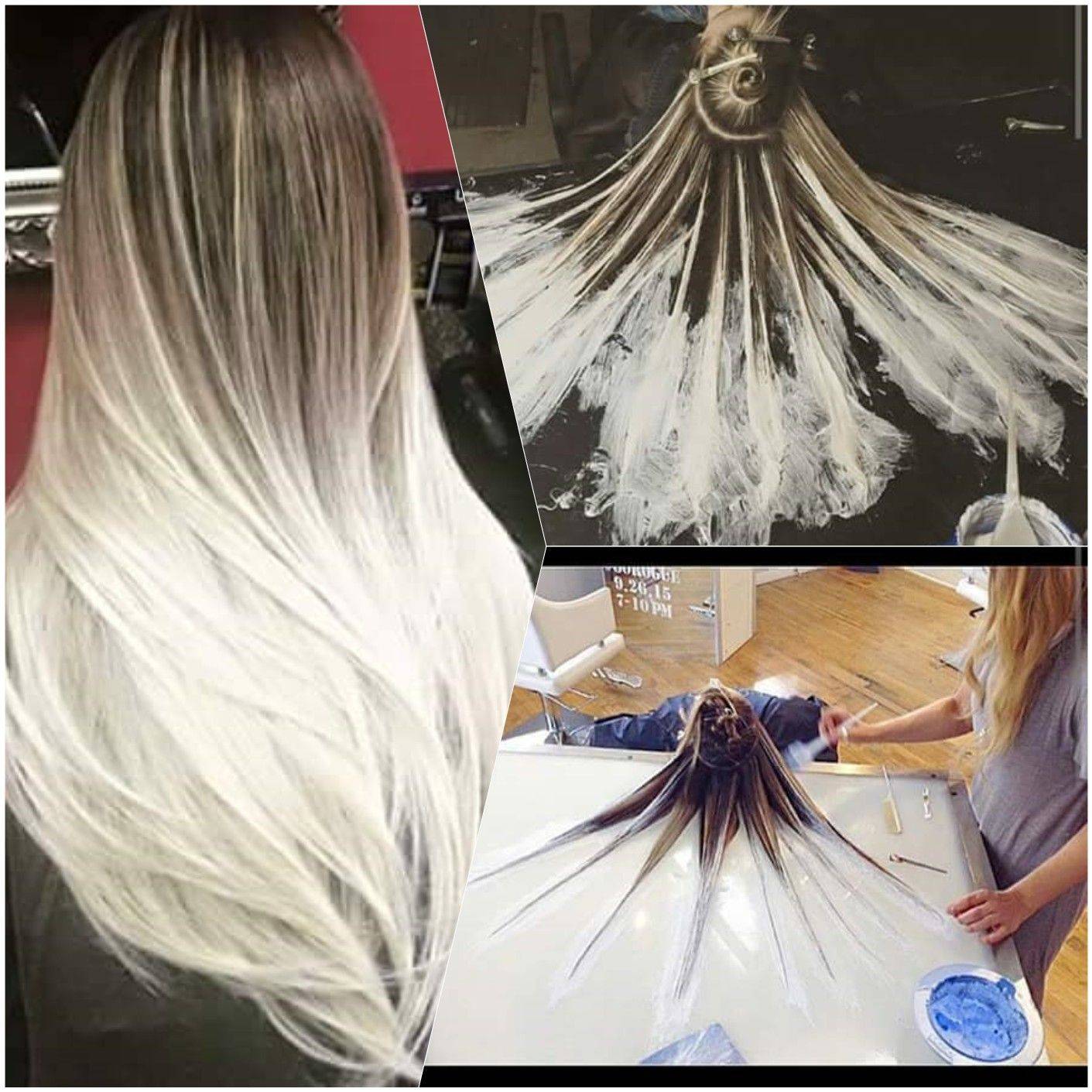 Бразильская техника окрашивания волос фото