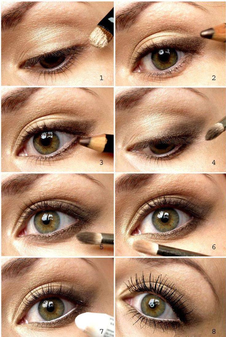 Макияж для близко посаженных глаз: как правильно накрасить, пошаговое фото