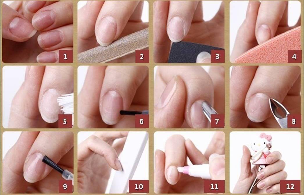 Как сделать ногти в домашних условиях? 3 простых урока по созданию восхитительного маникюра - courseburg