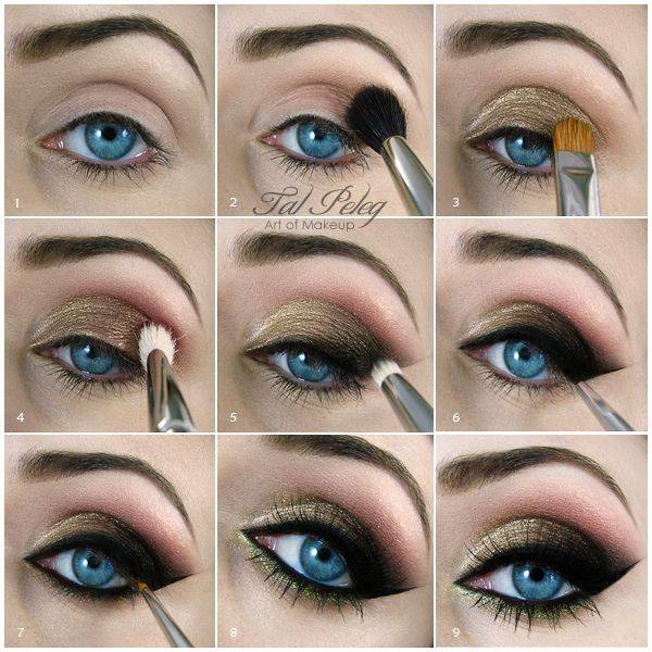 Красивый макияж для серых глаз: простые советы