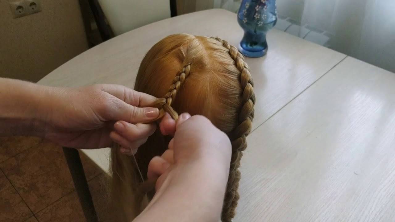 2021 (+70 фото и 5 видео) плетение объёмных кос на длинные волосы