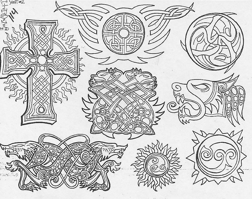 Славянские тату-обереги: символы для мужчин и женщин