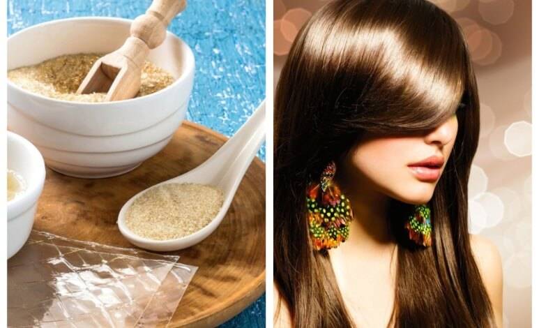 Маска для волос с желатином: тонкости приготовления и применения, рецепты