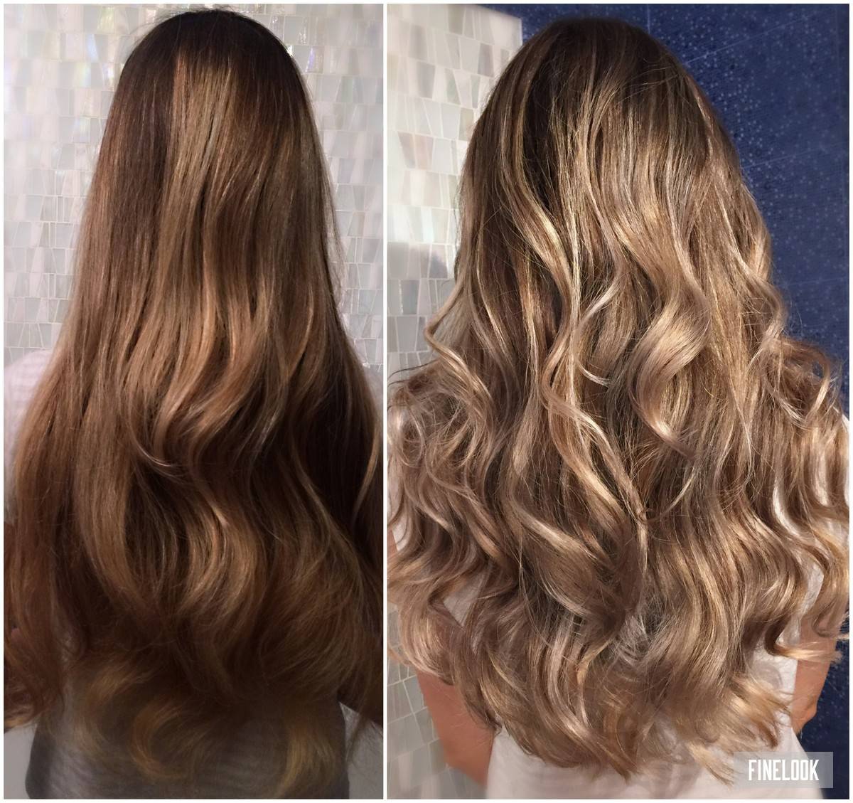 Брондирование волос что это до и после фото