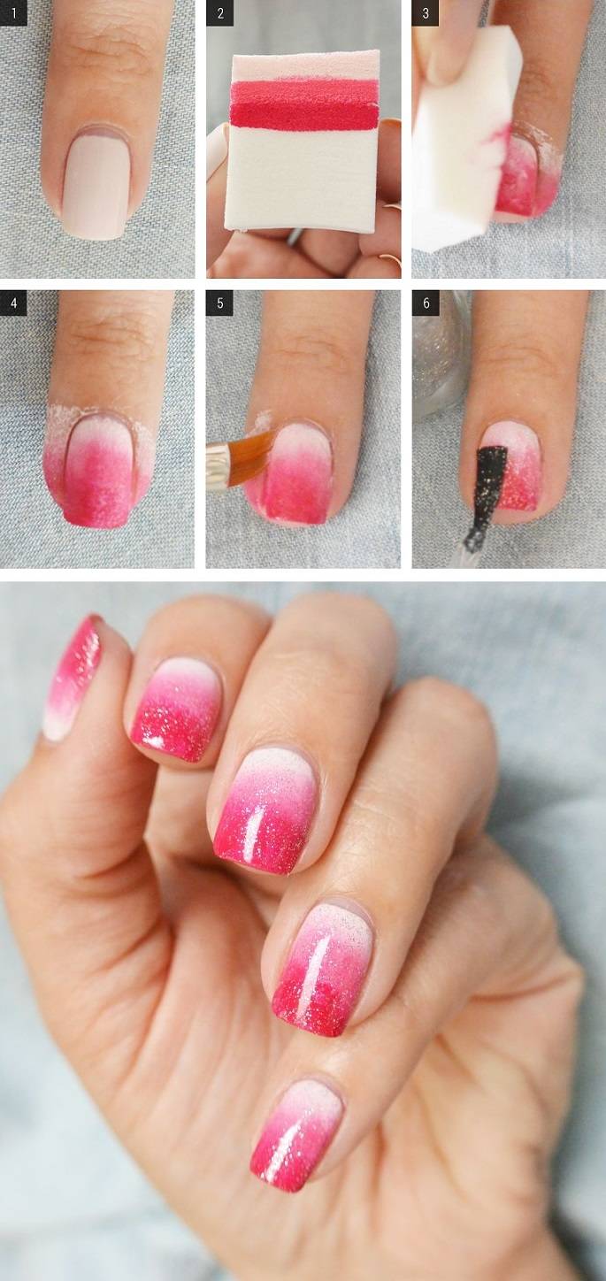 Как красиво накрасить ногти
