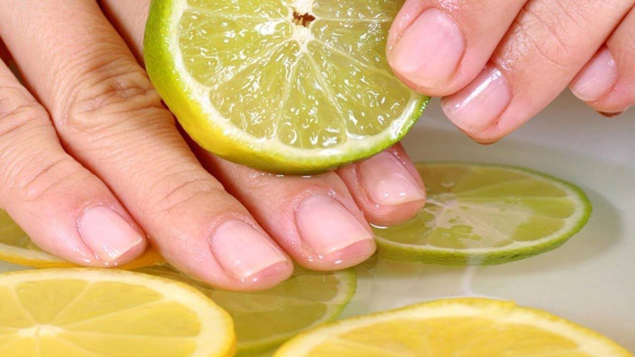 Как использовать лимон для ногтей – все о красоте и не только