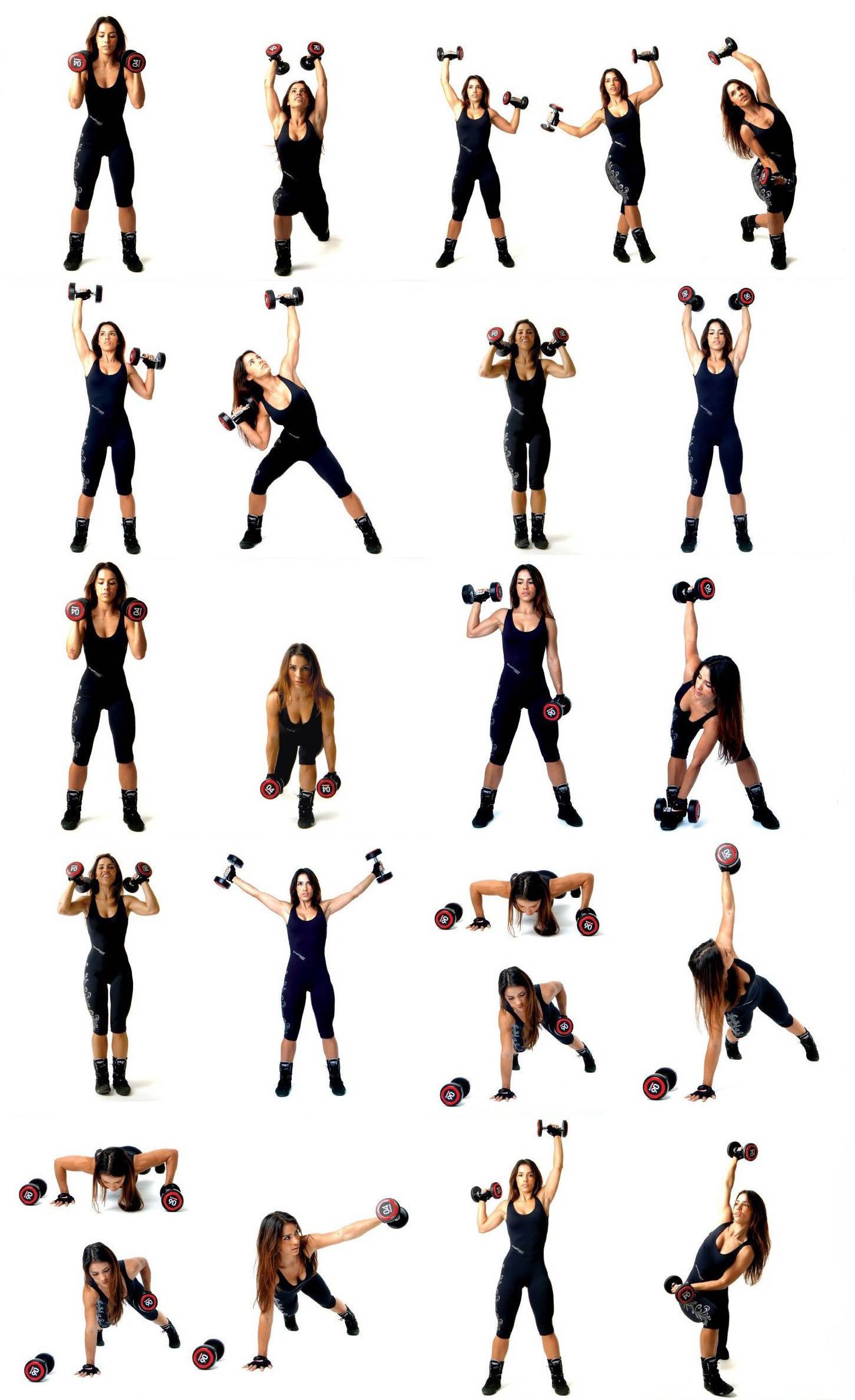 Упражнения с гантелями для женщин и девушек: комплекс для похудения с видео (10+ фото и видео) — "fito" — красота и здоровье