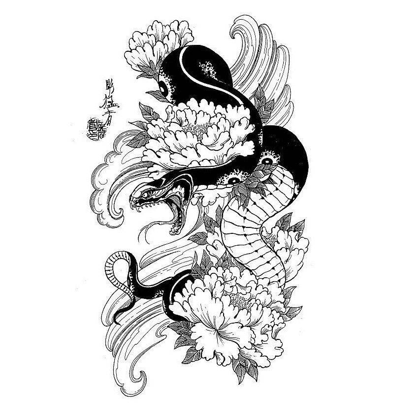 Татуировка из Японии– восточный мотив в современном искусстве