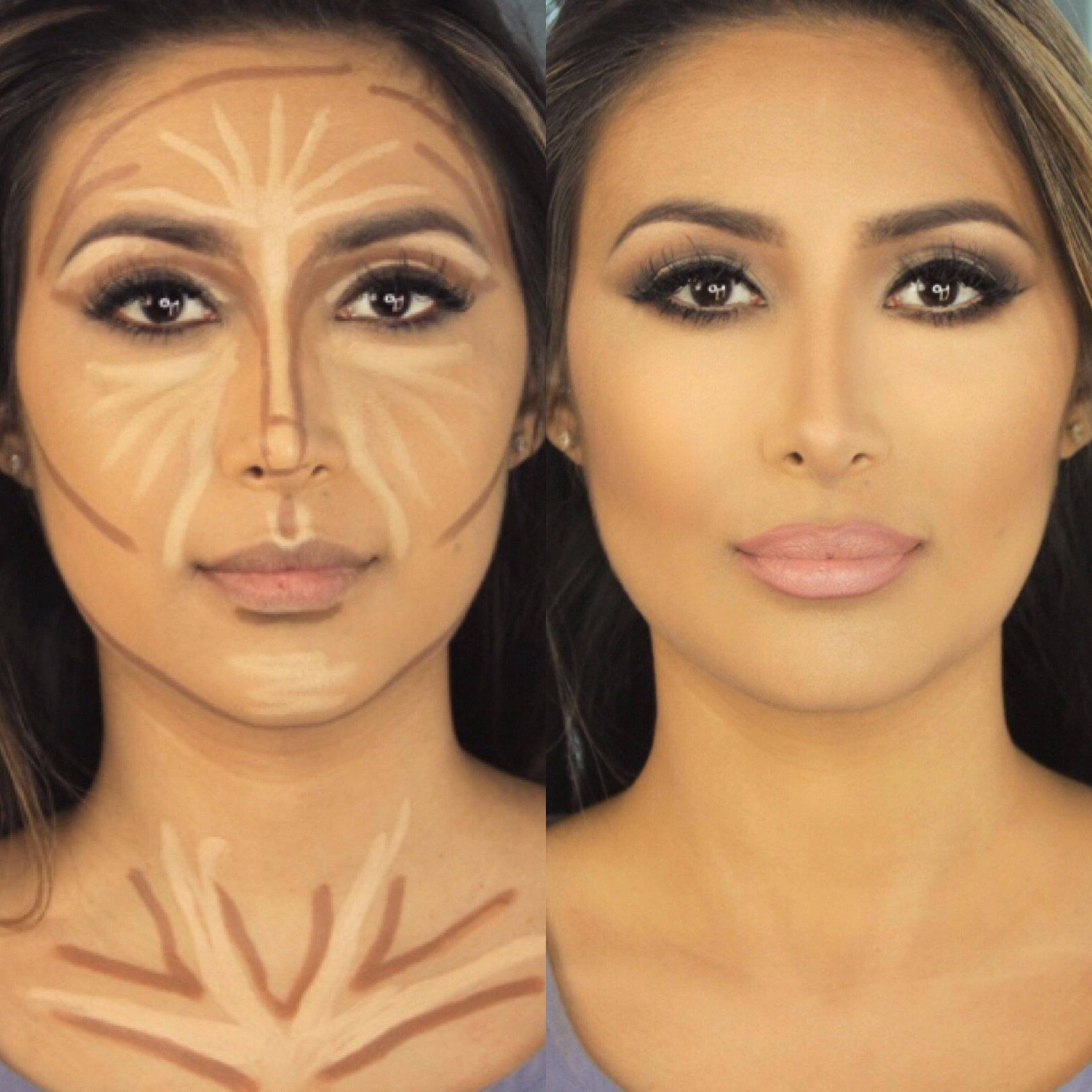 Как зрительно уменьшить нос с помощью макияжа: пошаговая инструкция, рекомендации стилистов, фото