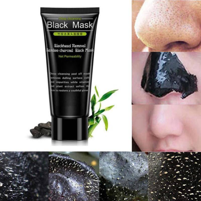 Черная маска [black mask] для лица от черных точек ⬛ рецепты блэк-масок