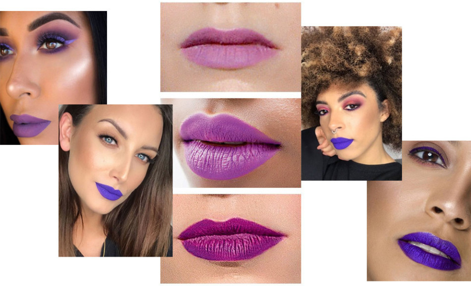 Всем фиолетовые губы: как правильно выбрать и наносить помаду трендового оттенка