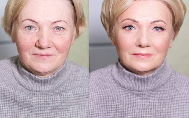 Вечерний макияж после 40 лет – как сделать омолаживающий