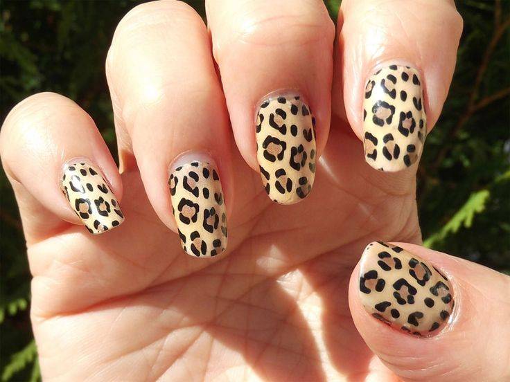 Модный маникюр с леопардовым принтом. 85 фото идей на короткие и длинные ногти | volosomanjaki.com