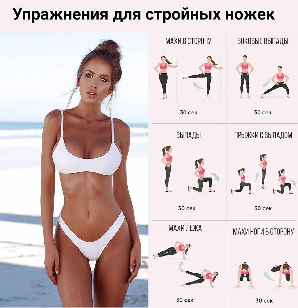 Упражнения для стройной фигуры: как добиться красивого тела - allslim.ru