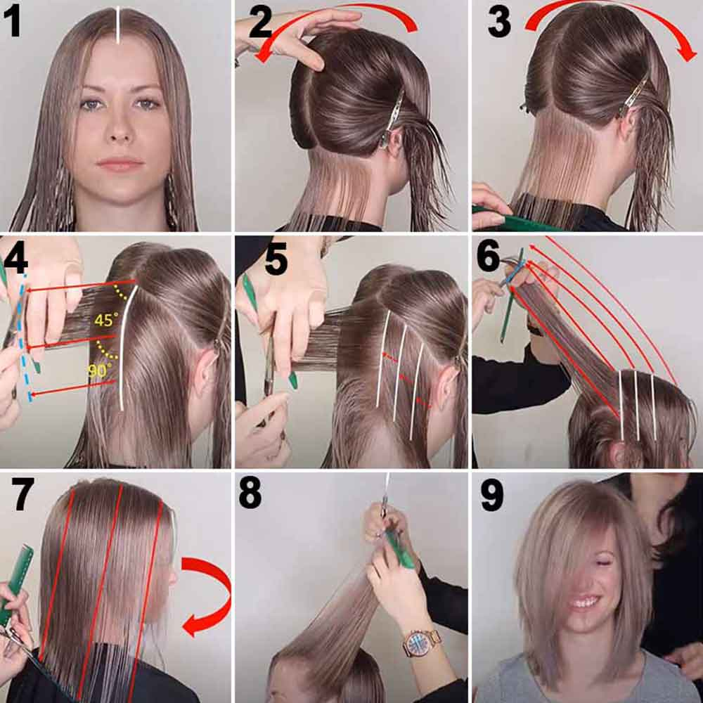 Как сделать прическу не постригая волос
