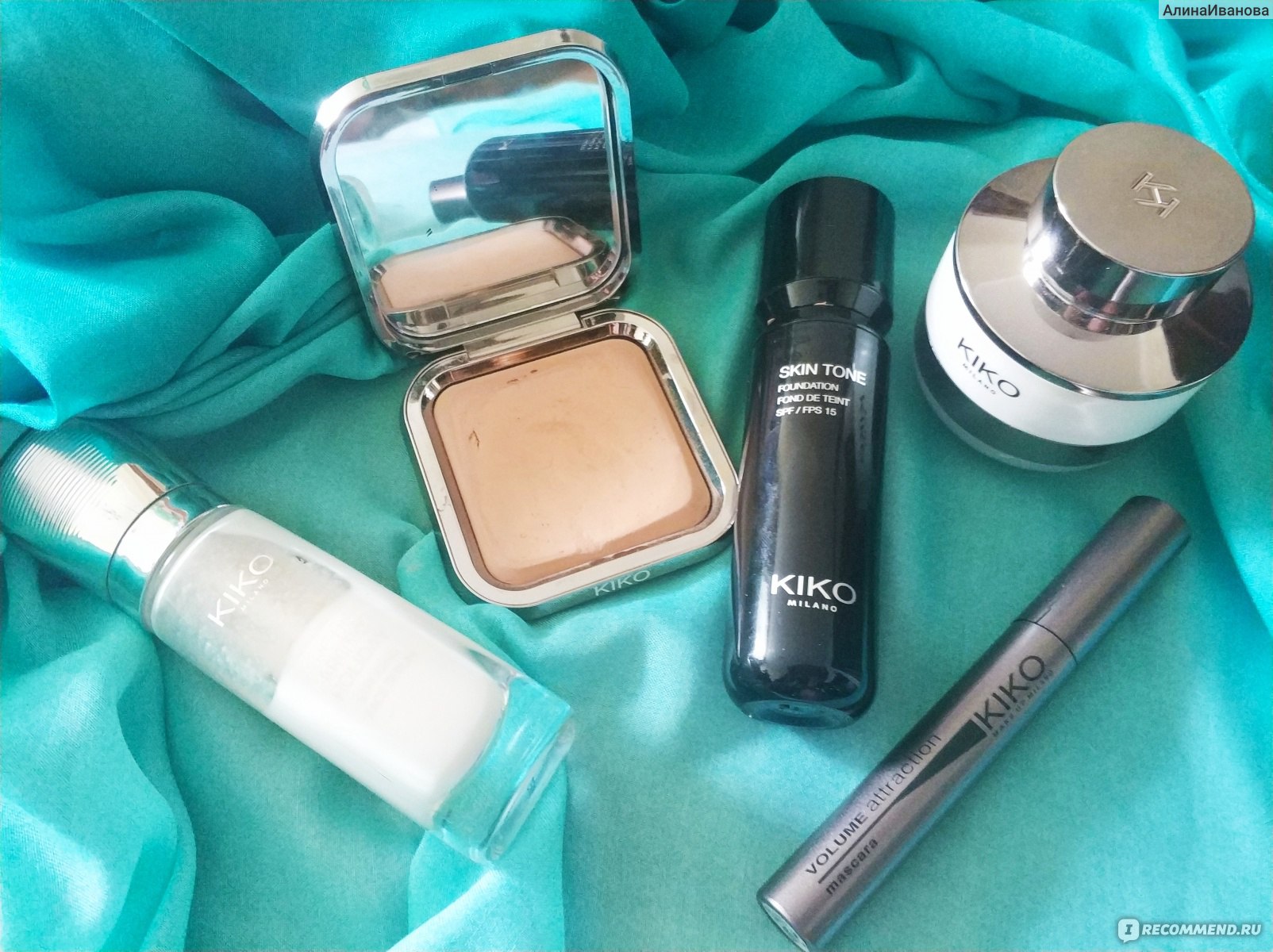 Kiko milano invisible touch face fixing powder | setting and mattifying face powder