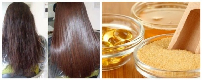 Маски для волос с желатином, их применение в домашних условиях