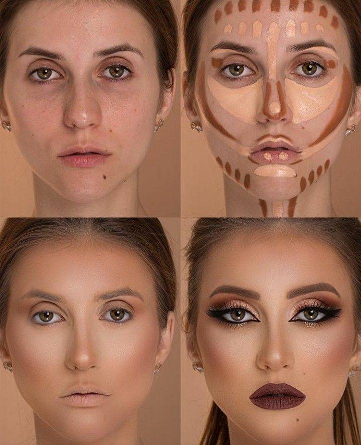 Как сделать правильный макияж для круглого лица