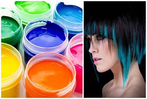 Как в домашних условиях сделать цветную краску для волос в домашних условиях
