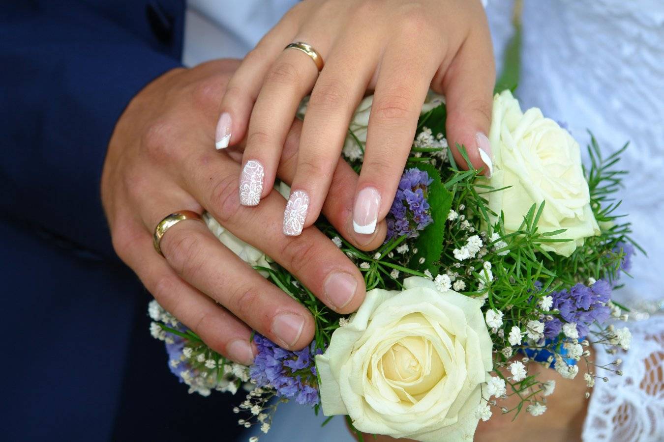 Свадебное наращивание ногтей 2021: тенденции и тренды на 40 фото