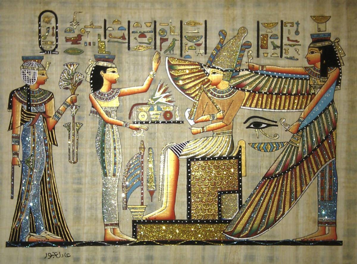 В древнем египте и риме