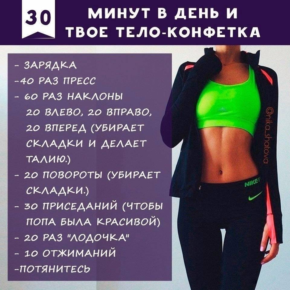 Фитнес упражнения для похудения дома — фото и видео уроки
