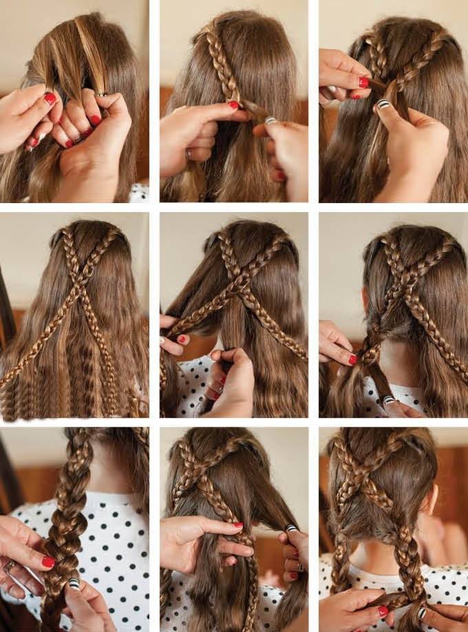 Как заплести косу девочке красиво и просто, фото пошагово для начинающих на длинные, средние и короткие волосы, видео