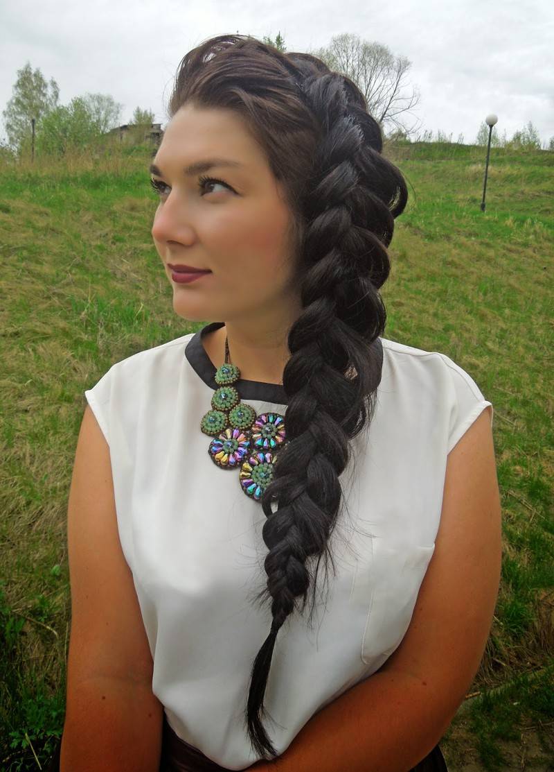 Косы на средние волосы - плетение косичек пошаговое, как сделать красивые колоски пошагово, что заплести красиво для девушек