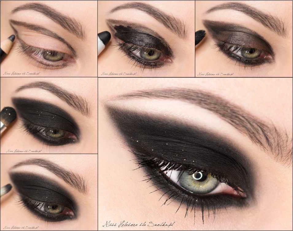 Техника выполнения смоки айс (smoky eyes)