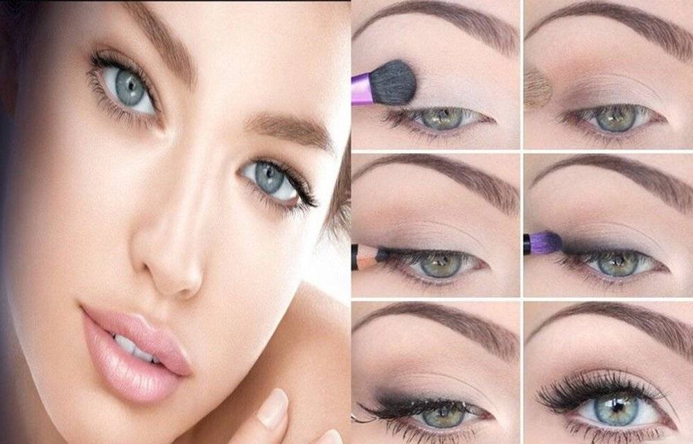 Повседневный макияж для серых глаз, 5 пошаговых уроков | | prod make up