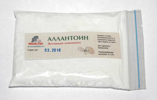 Аллантоин в косметике, вред или польза