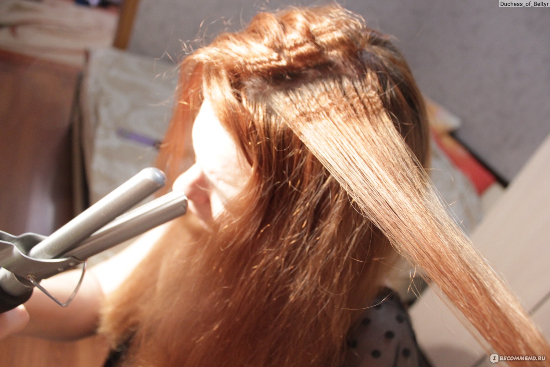 Прическа "гофре" на средние и длинные волосы. плойка "гофре" :: syl.ru