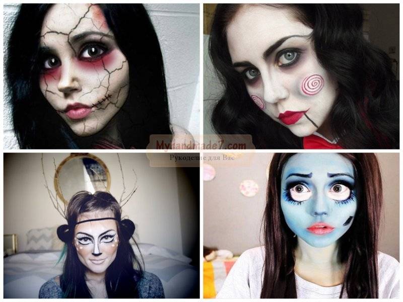 Макияж зомби на хэллоуин для девушки своими руками - поэтапная инструкция с фото и видео