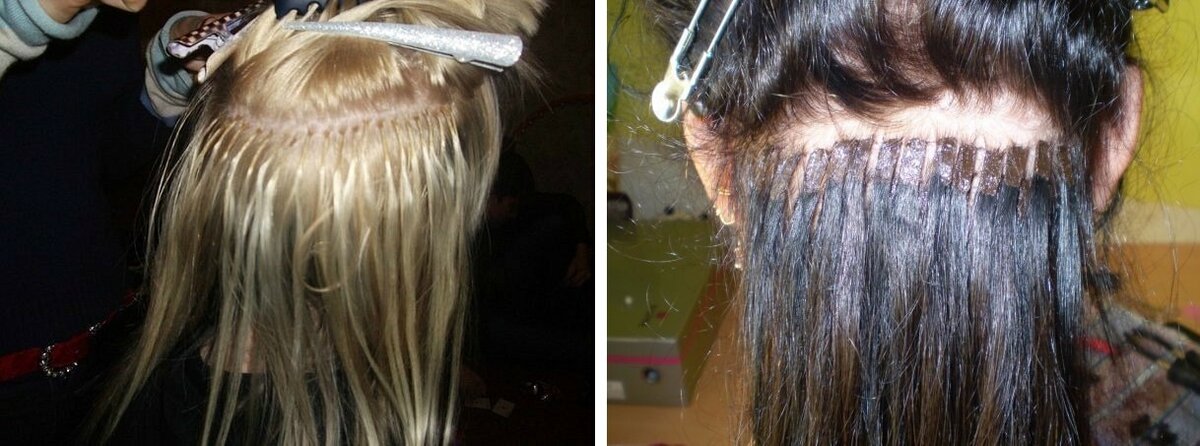 2022 (+54 фото) как выглядят волосы после снятия нарощенных волос