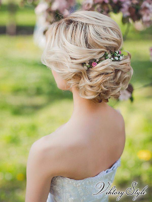 Свадебные прически на короткие волосы: 30 изящных образов